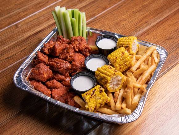 Paquete Familiar de Boneless Buffalo Wings