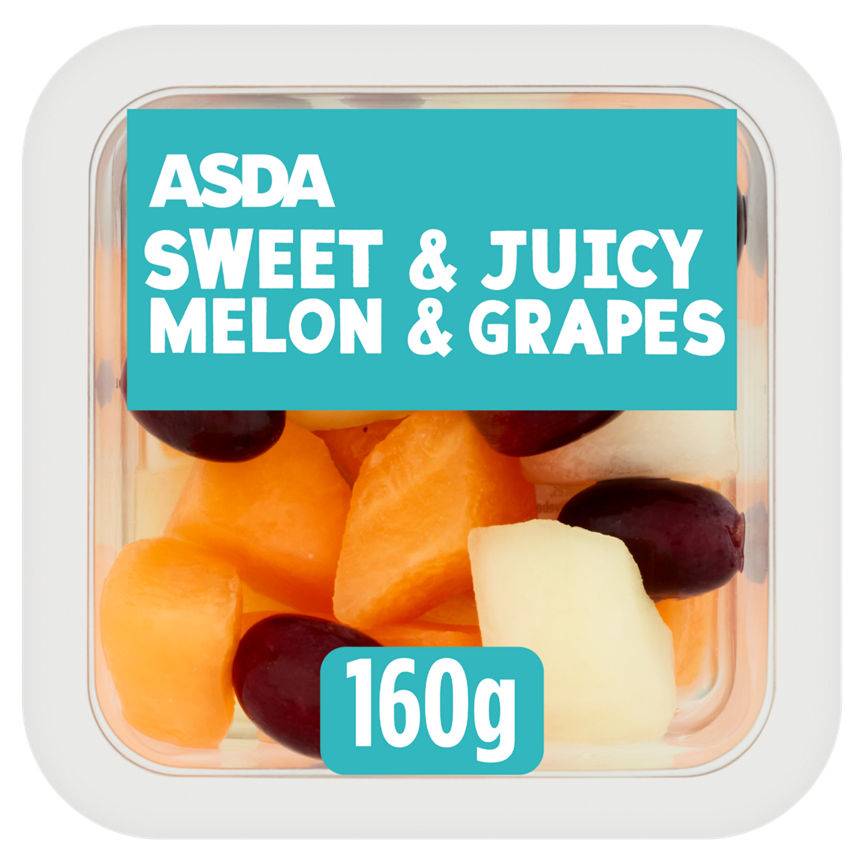 Asda Melon & Grapes 160g