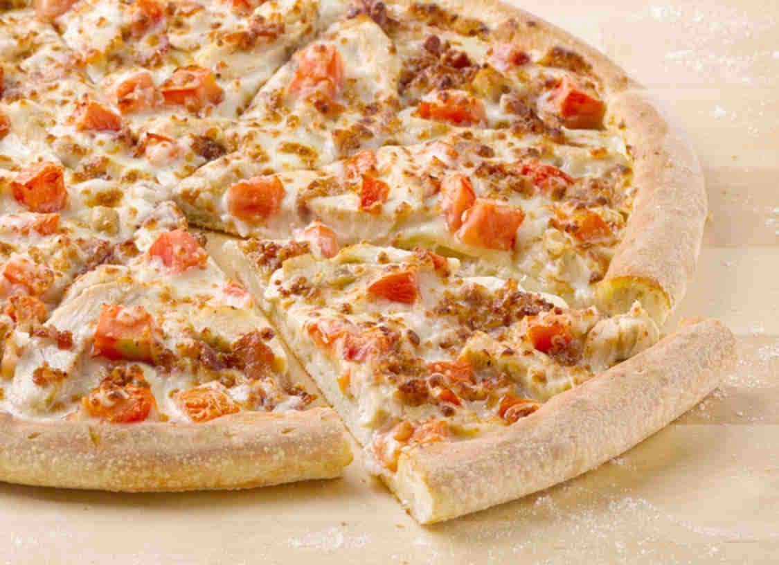 Chicken Bacon Ranch Pizza