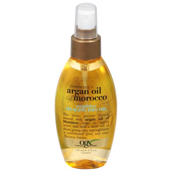 Ogx Renewing + Argan Oil Of Morocco Weightless Healing Dry Oil