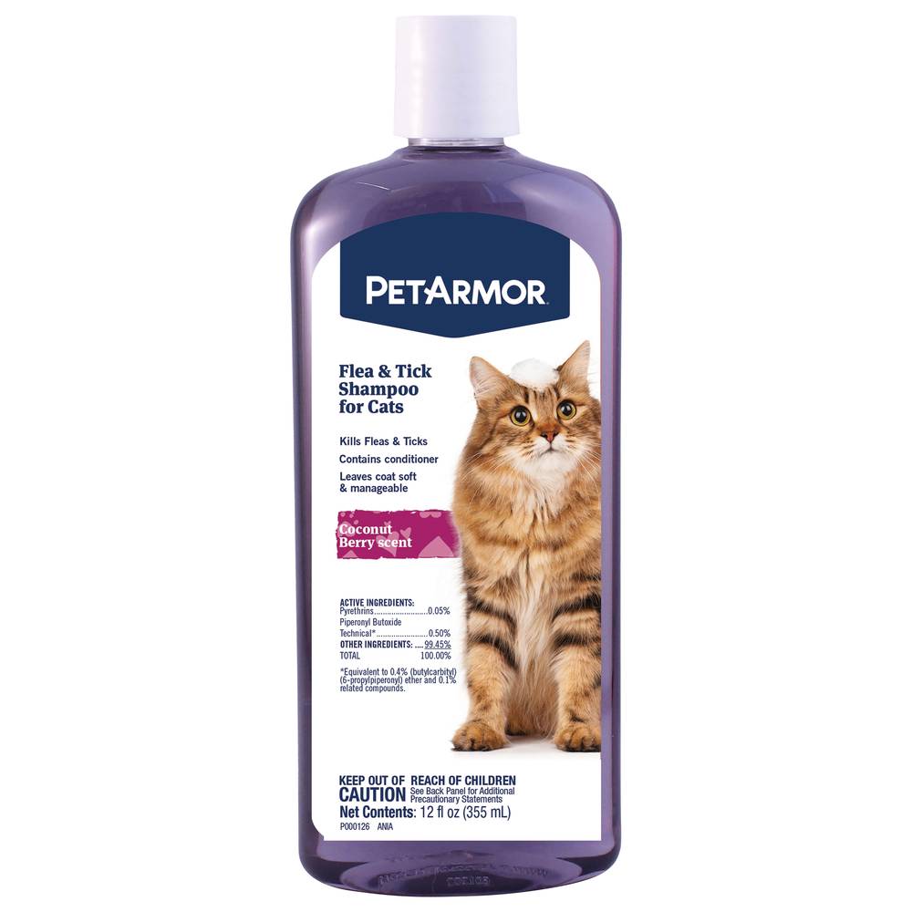 PetArmor Flea & Tick Cat Shampoo (12 fl oz)