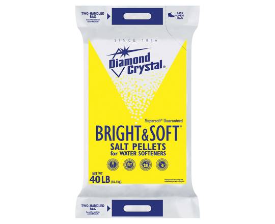 Diamond Crystal Pellet Water Softener Salt (40 lbs)