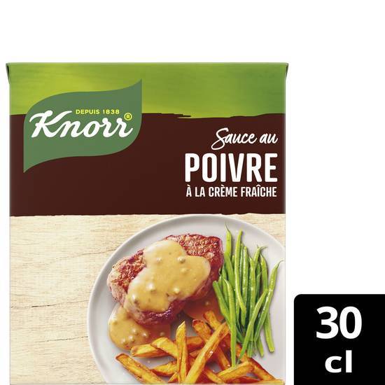 Knorr - Sauce, poivre, crème fraîche (300ml)