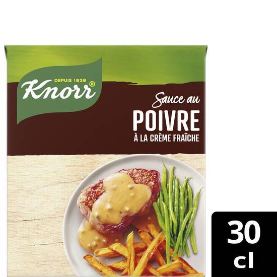 Knorr - Sauce (poivre, crème fraîche)