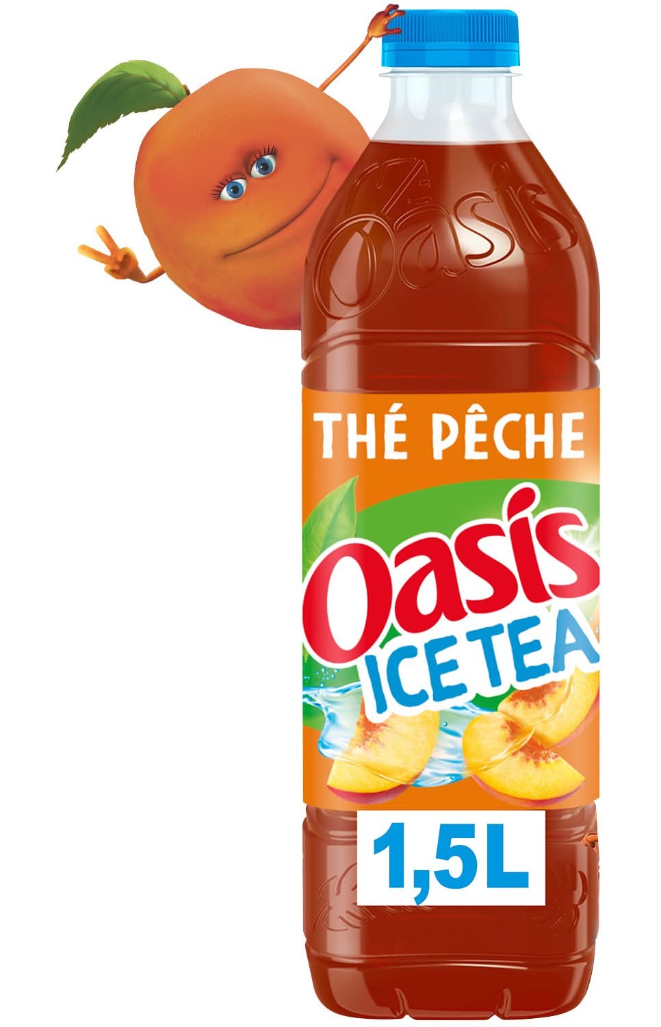 Oasis - Boisson au thé glacé, pêche (1,5L)
