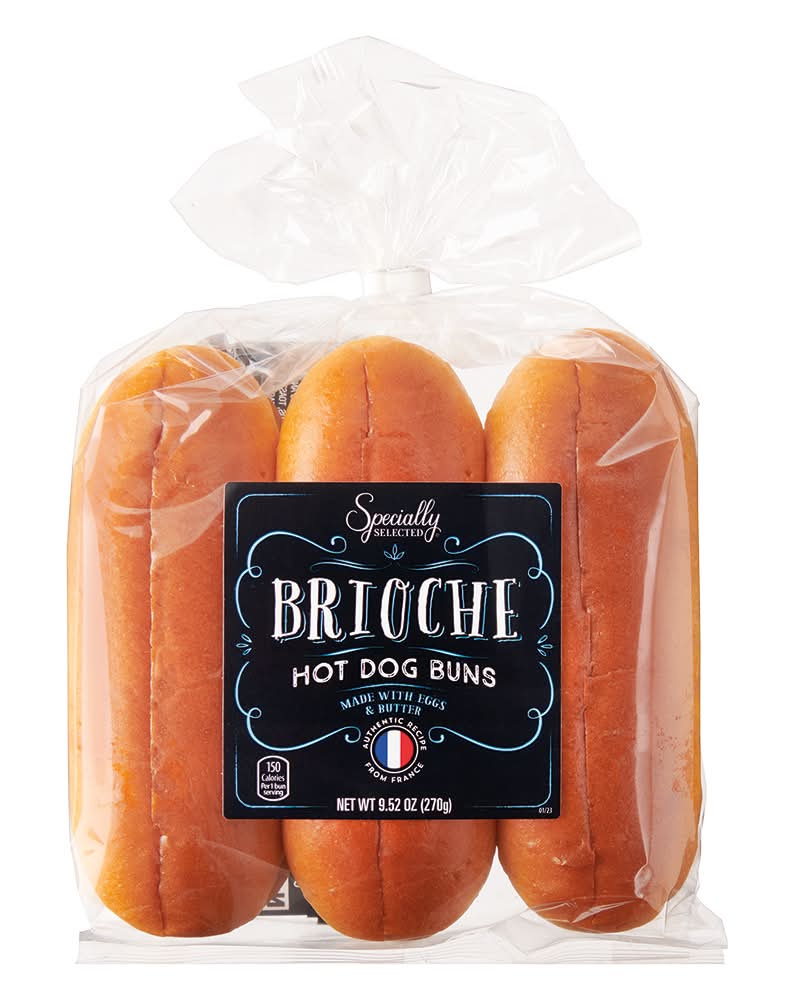 Specially Selected Brioche Hot Dog Buns (9.52 oz, 6 ct)