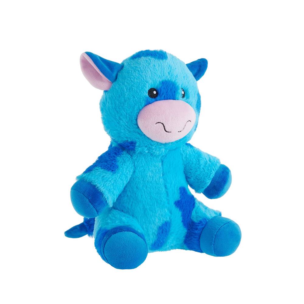 Chance & Friends Saint the Cow Plush Dog Toy (Color: Blue)