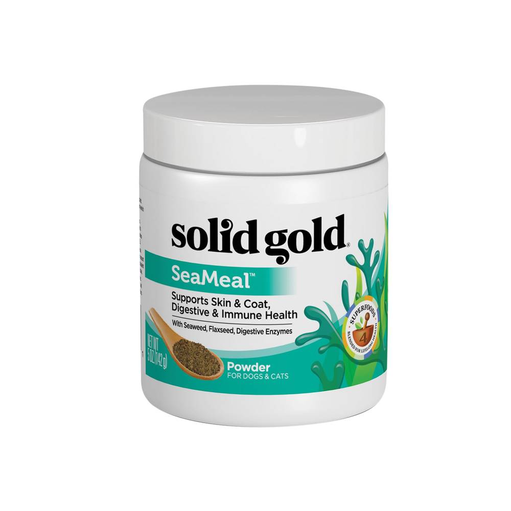 Solid Gold SeaMeal™ Skin & Coat, Digestive & Immune Health Supplement (Size: 5 Oz)