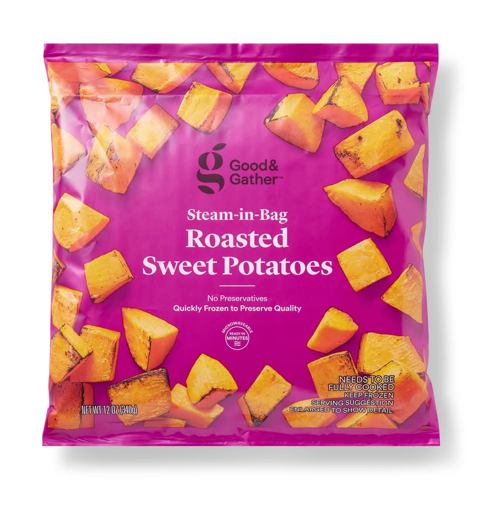 Good & Gather Frozen Roasted Sweet Potato Chunks (12 oz)