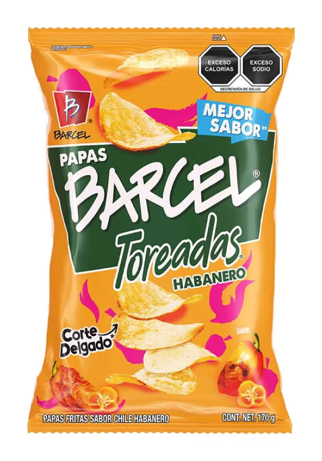 Barcel · Papas fritas toreadas, chile habanero (170 g)