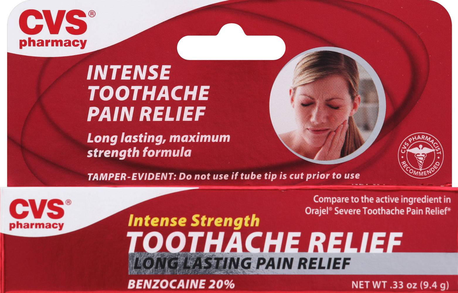 CVS Pharmacy Intense Strength Toothache Relief (0.33 oz)