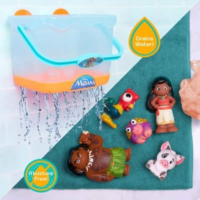 Disney Signature Collection Moana Bath Caddy Toy Set Delivery Near
