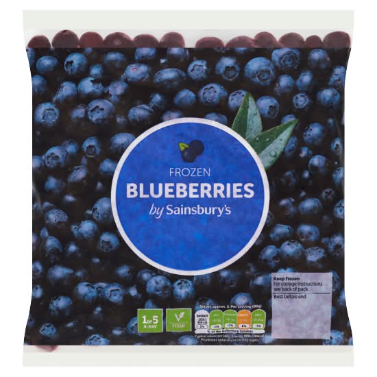 Sainsbury's Frozen Blueberries (400g)