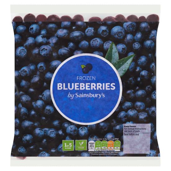 Sainsbury's Frozen Blueberries (400g)