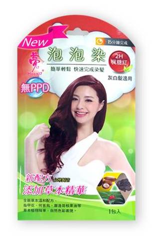 夢17草本泡泡染髮乳(楓糖紅)#4712839055743