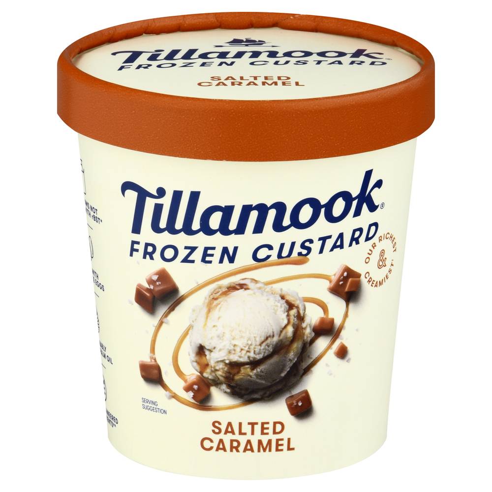 Tillamook Frozen Custard (salted caramel)