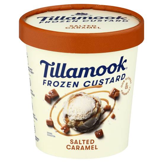Tillamook Salted Caramel Frozen Custard (15 fl oz)