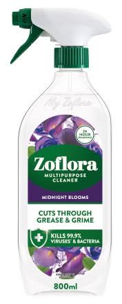 Zoflora Midnight Blooms, Multi Purpose Disinfectant Cleaner (800ml)