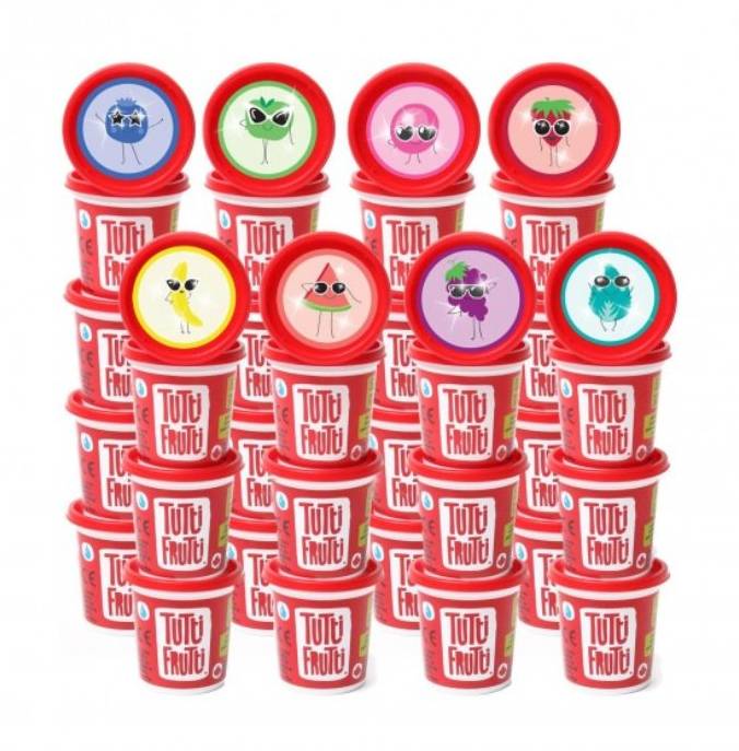Plasticina Tutti Frutti Potes Individuais