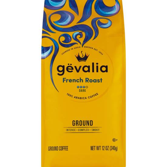 Gevalia Kaffe Ground Coffee French Roast