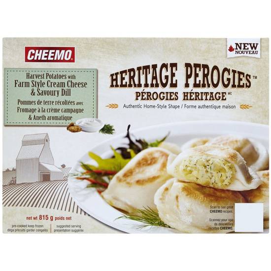 Cheemo Heritage Perogies With Cream Cheese & Savoury Dill (815 g)
