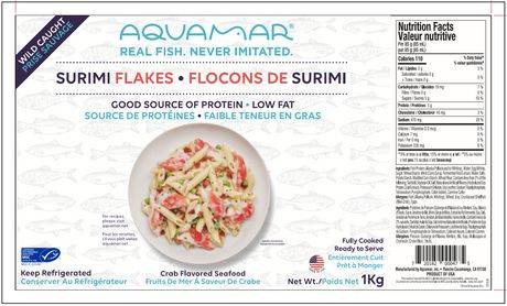 Aquamar Classic Flake Style Imitation Crab Meat (1 kg)