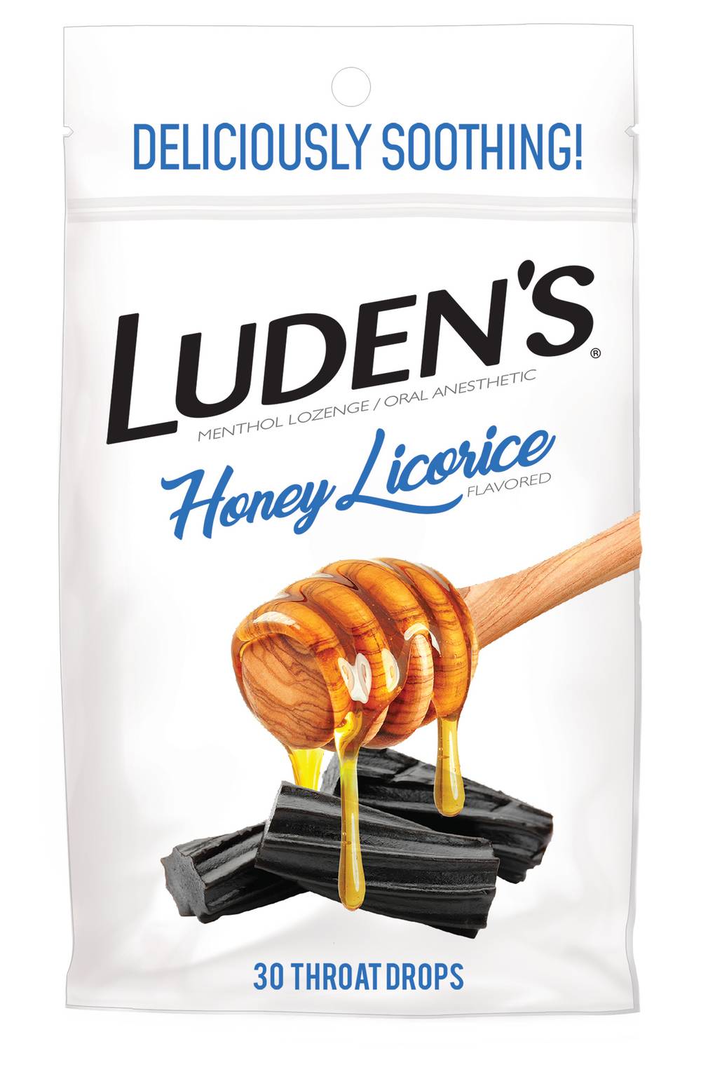 Luden's Honey Licorice Throat Drops (4.8 oz)