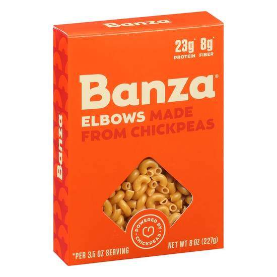 Chickpea Pasta Elbows Banza 8 oz