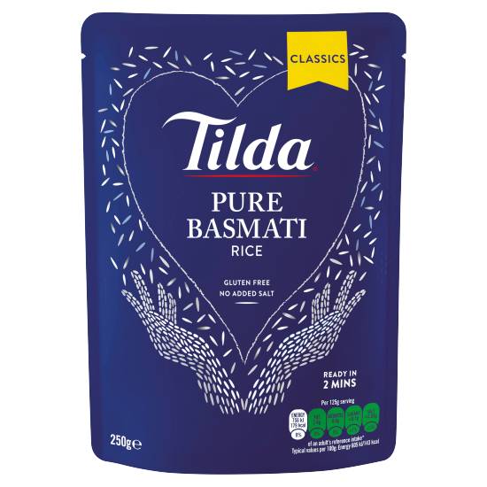 Tilda Pure Microwave Basmati Rice (250g)