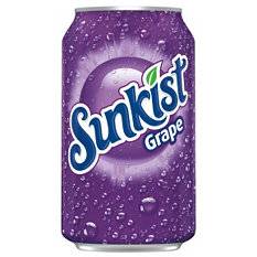 Sunkist - Grape Soda - 24/12 oz cans (1X24|1 Unit per Case)