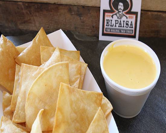 Chips and Queso 6oz