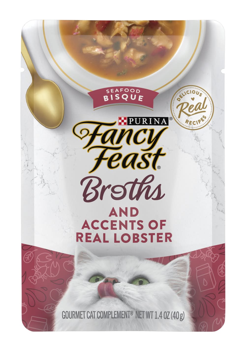 Purina Fancy Feast Seafood Bisque Cat Food (1.4 oz)