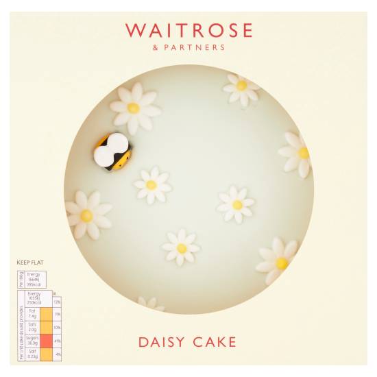 Waitrose & Partners Daisy Cake