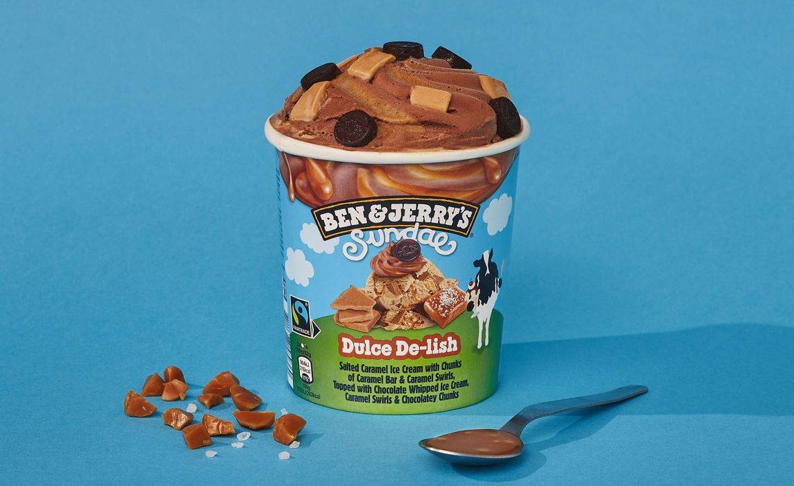 Ben & Jerry's Sundae Dulce De-lish 427ml