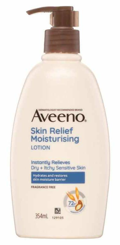 Aveeno Skin Relief Moisturising Lotion Fragrance Free 354ml