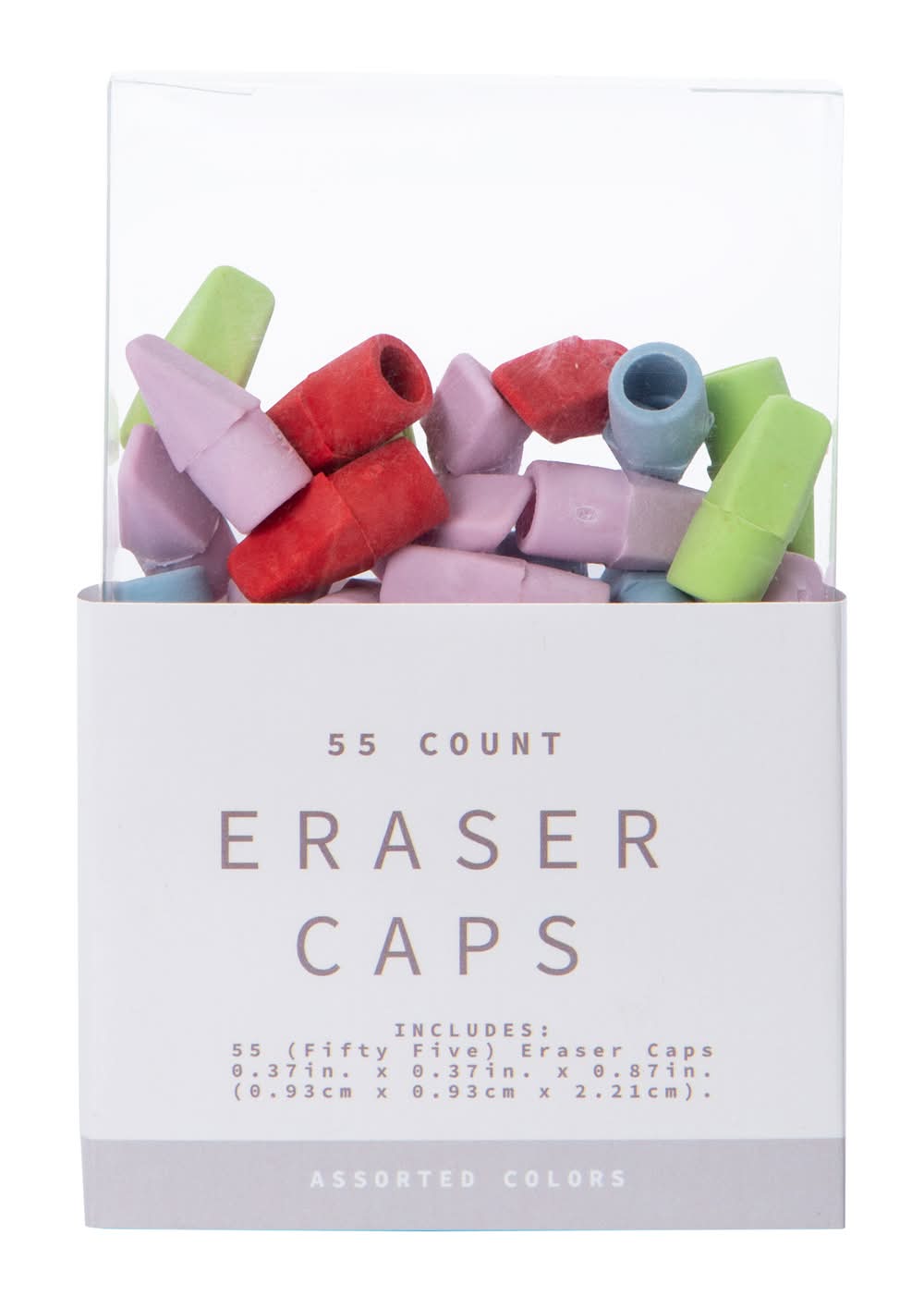 Eraser Caps 50-Ct Assorted Colors2