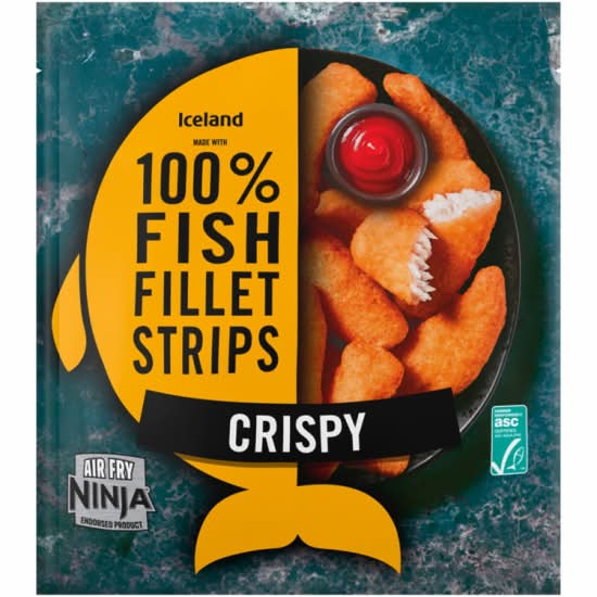 Iceland 100% Fish Fillet Crispy Strips (400g)