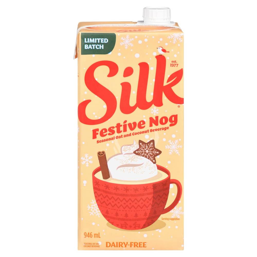 Silk Festive Nog Plant-Based Beverage (946 ml)