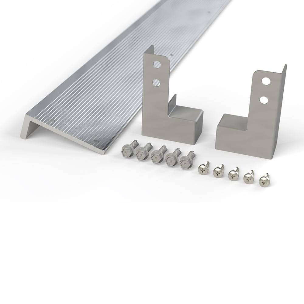 Gatehouse 36.375-in x 3.5-in Aluminum/Steel Door Threshold (Install with Screws) | WG2101