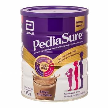 Complemento Alimenticio desde 12 meses sabor chocolate Pediasure 850gr