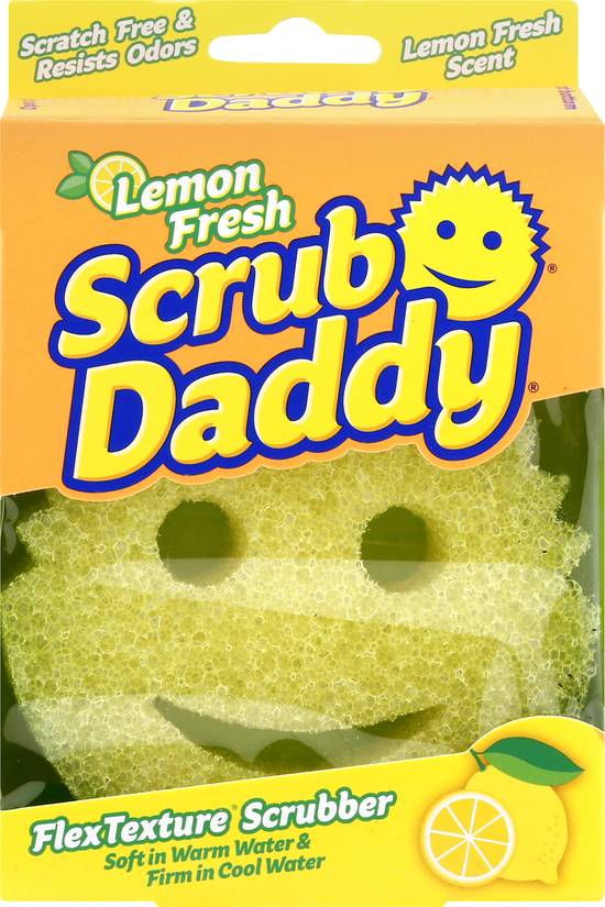 Scrub Daddy Scrubber, FlexTexture, Lemon Fresh