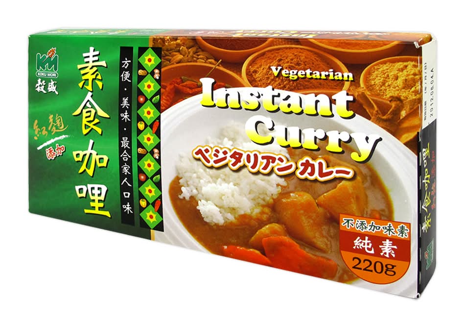穀盛-素食咖哩(220g/盒)