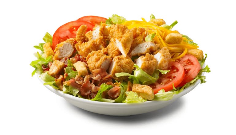 Crispy Chicken BLT Salad