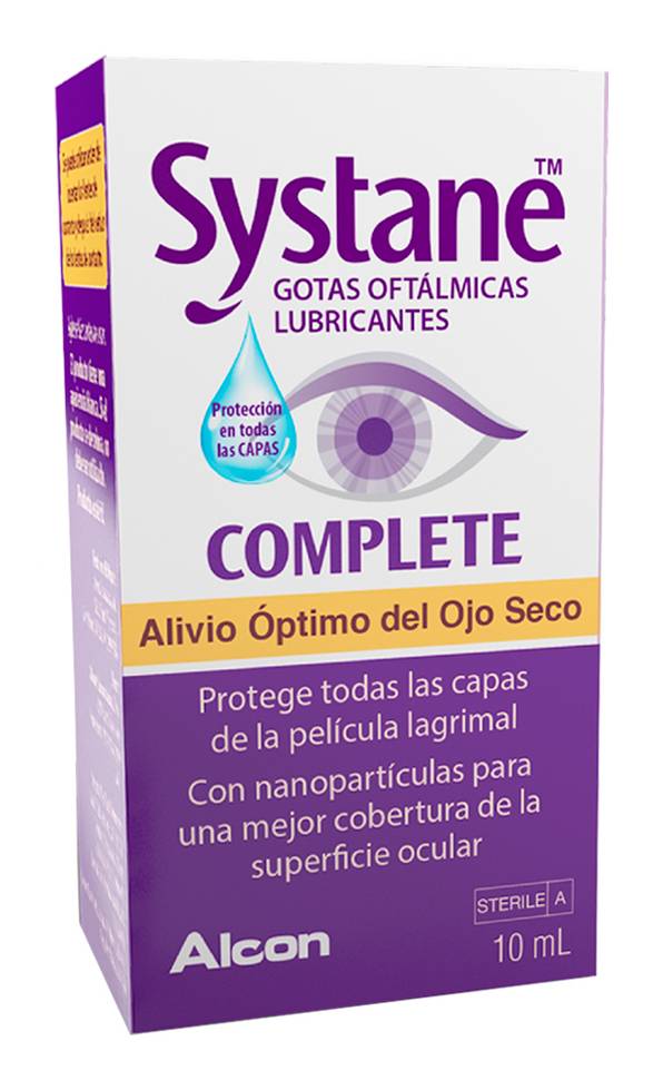 Alcon · Systane complete gotas oftalmológicas lubricantes (10 ml)