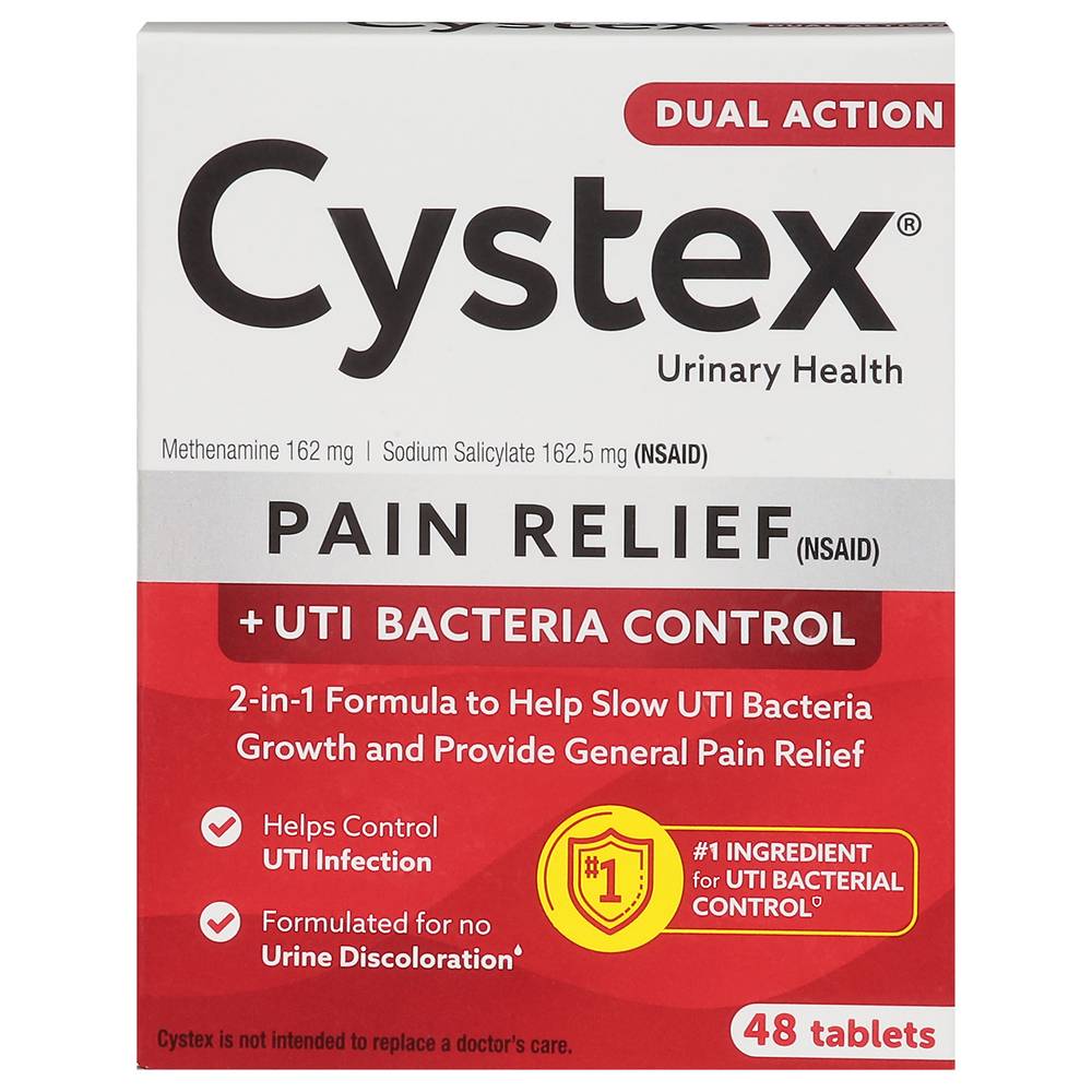 Cystex Max Strength Uti Pain Relief (48 ct)