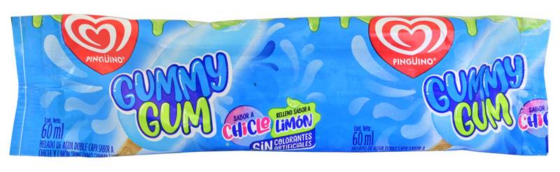GUMMY GUM HELADO CHICLE RELL LIMON*60ML