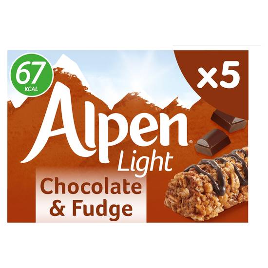 Alpen Light Choc & Fudge Bar 5 Pack