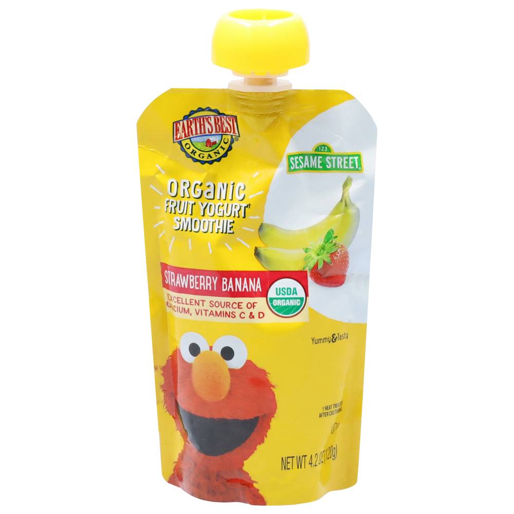 Earth's Best Strawberry Banana Yogurt Smoothie (4.2 oz)