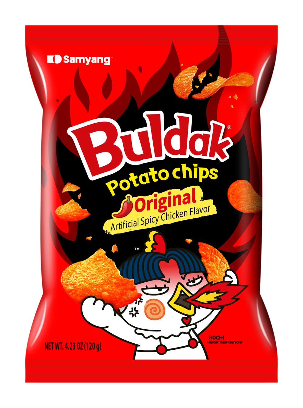 Buldak® Flavored Potato Chips 4.23oz Original