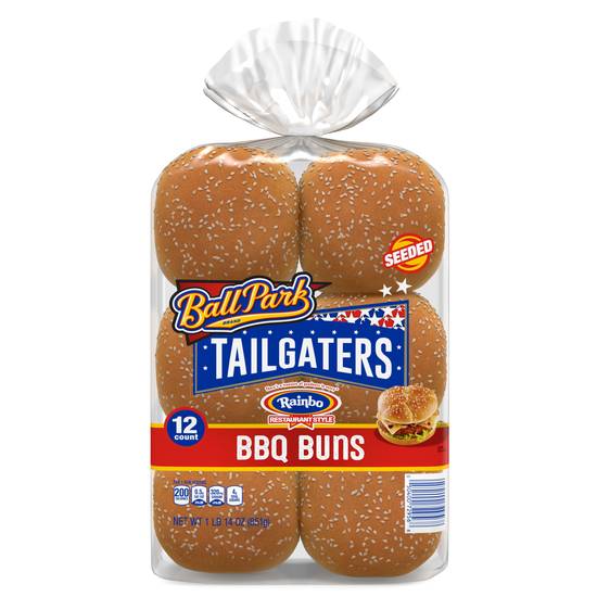 Ball Park Tail Gaters Restaurant Style Seeded Bbq Buns